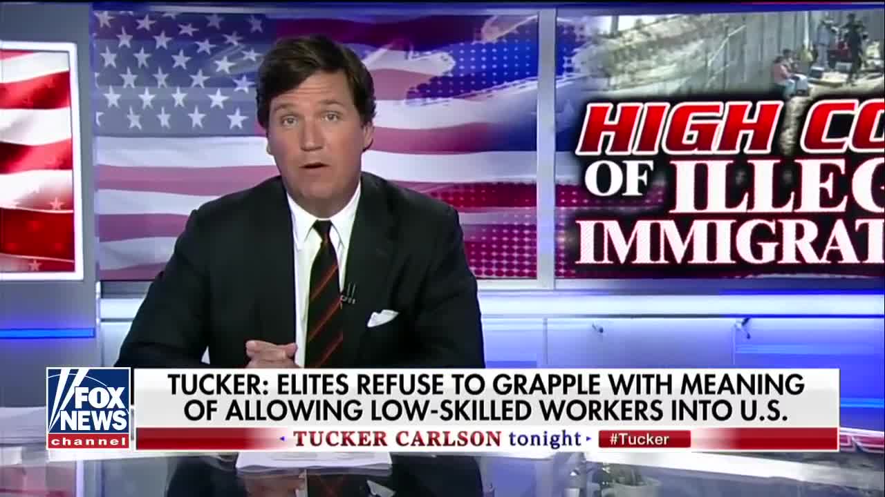 Tucker Carlson report on $135 billion price tag for illegal immigration