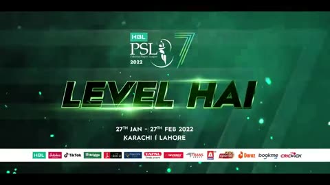 Agay Dekh - HBL PSL Official Anthem 2022 - #AtifAslam, #AimaBaig & #AbdullahSiddiqui - #LevelHai