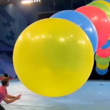 Blast the balloon with pin