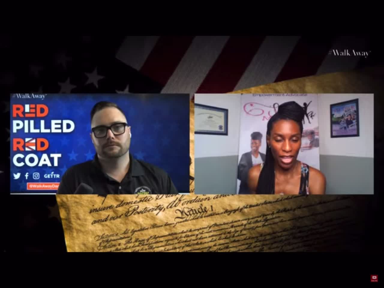 Damien Jarrett with Shemeka Michelle on guns / abortion / and 2000 mules #WalkAway #2000mules
