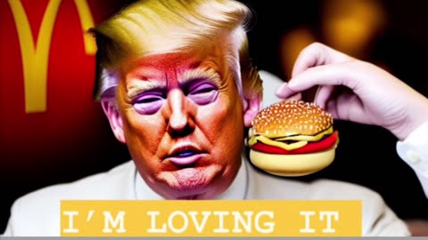 DONALD TRUMP LOVES MCDONALDS