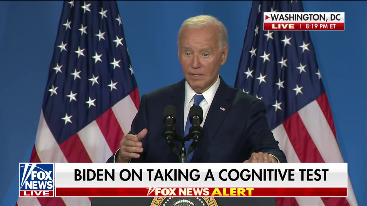 Biden: Neurologists say I’m in ‘good shape’