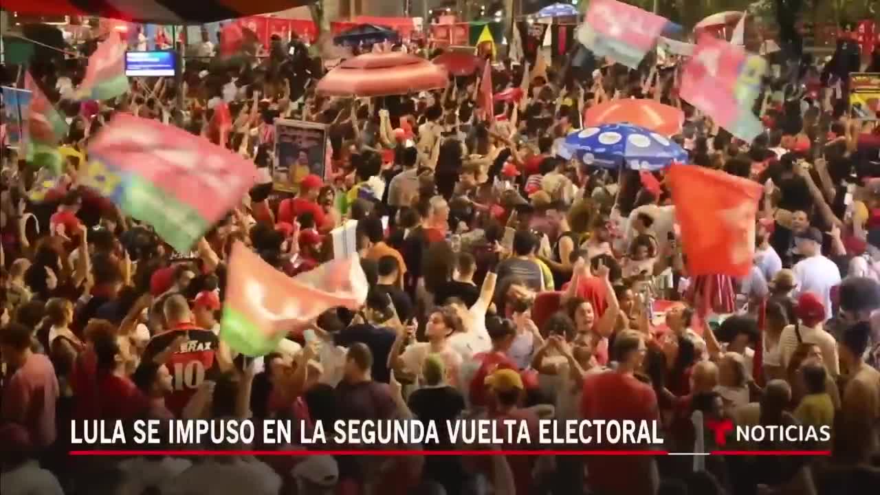 Lula da Silva vence en segunda ronda de elecciones en Brasil | Noticias Telemundo