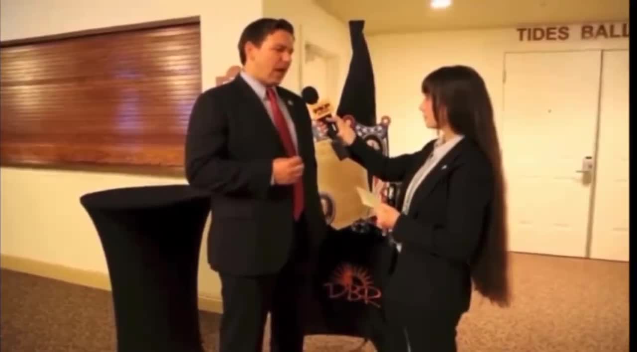 “Who’s the most inspirational person you’ve met?”Ron DeSantis: “Bush 41.