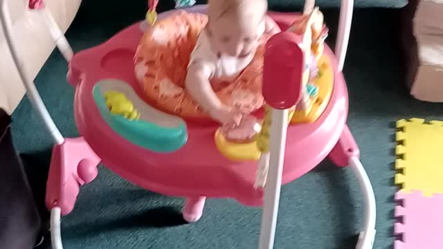 First video of Babygirl at 5 months old