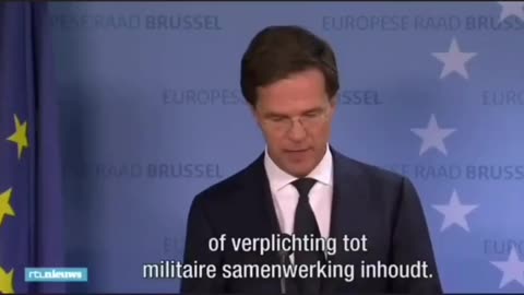 Pinokkio Rutte aan het woord