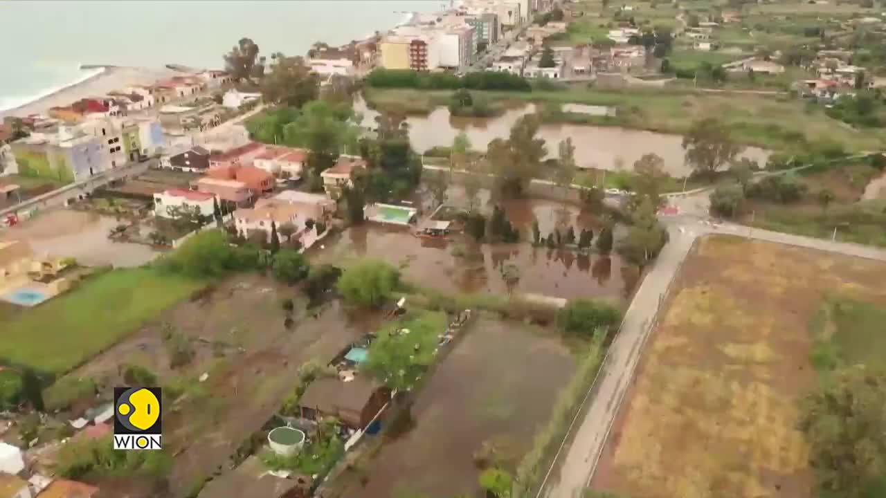 Record-breaking rainfall in Valencia, yellow alert issued in surrounding areas | World News | WION