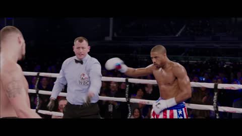 Creed: Rounds 1 and 2 of Adonis Creed vs. Ricky Conlan (1080p)