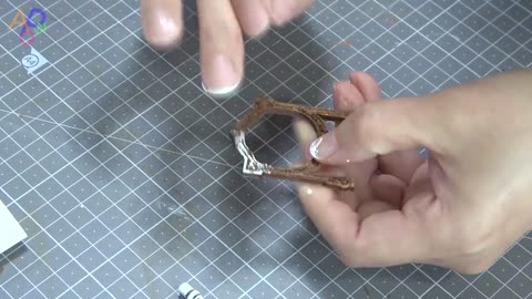 8cm Antique Chair Made By Miniature Experts