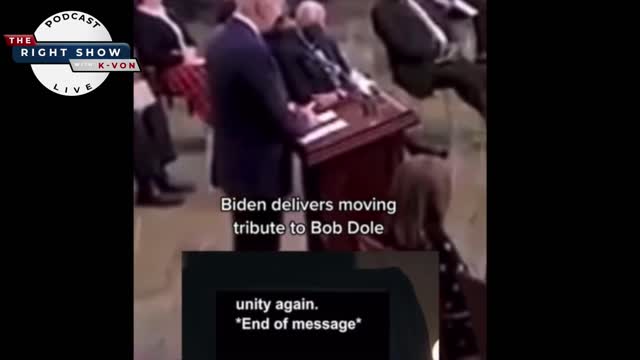 Weekend at Biden's Misreads Teleprompter (comedian K-von & Dog laugh)