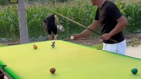 POOL Game Funny Video