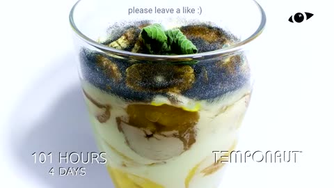 4K Time-Lapse Banana Yogurt