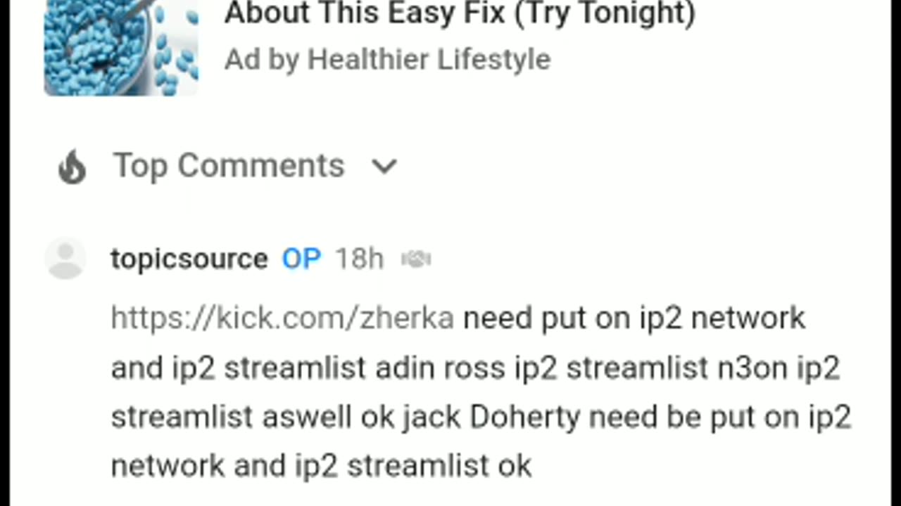 These ip2 community putting blogger zherka and jack doherty on ip2 network 10/23/23 part1