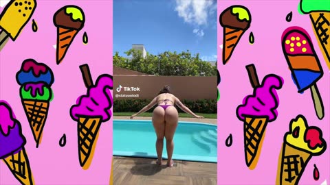 🍓 Big Bank Tiktok Challenge 🍓 Tiktok bigbank challenge #twerk (slowed) 