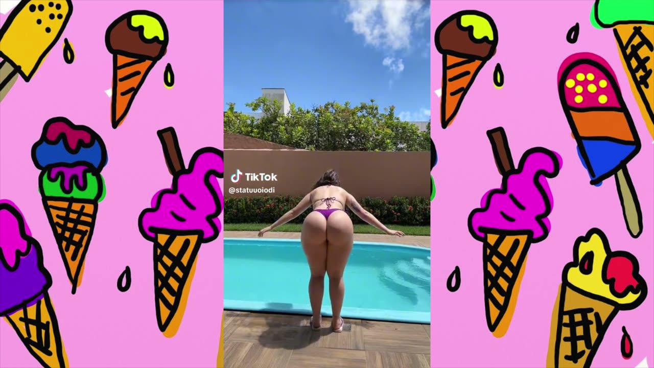 🍓 Big Bank Tiktok Challenge 🍓 Tiktok bigbank challenge #twerk (slowed)