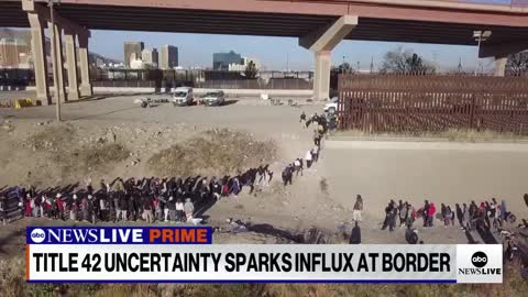 UNCERTAINTY SPARKS INFLUX AT BORDER