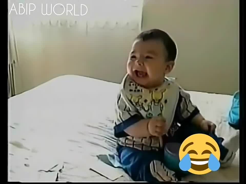 Cute Baby giggling