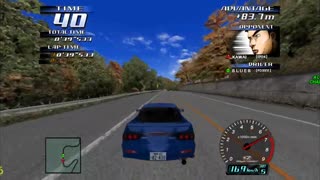 Initial D Arcade Stage 3 - Mazda RX7 Spirit R Legend Of The Street Walkthrough Pt 3(Flycast HD)