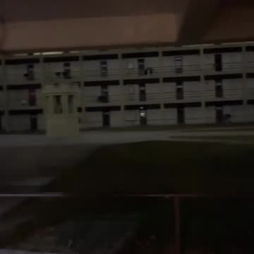The Barracks at the Virginia Military Institute When Trump Was Announced as the Election Winner