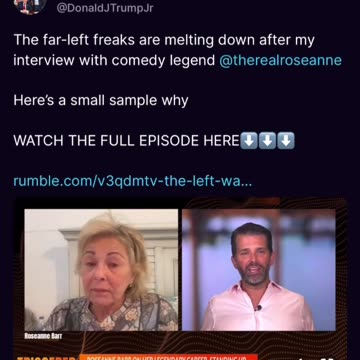 Roseanne Cannot Be Stopped