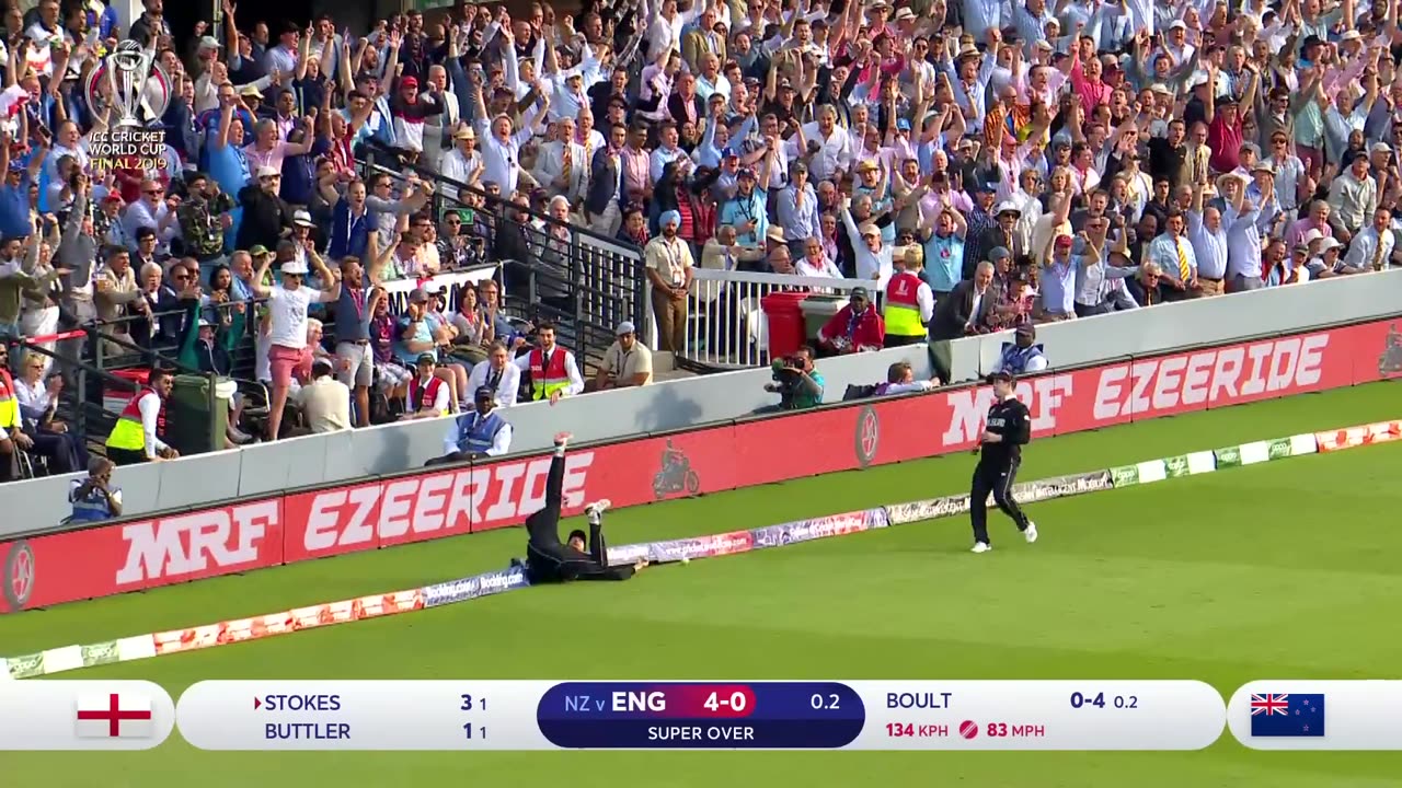 England vs new Zealand super over drama