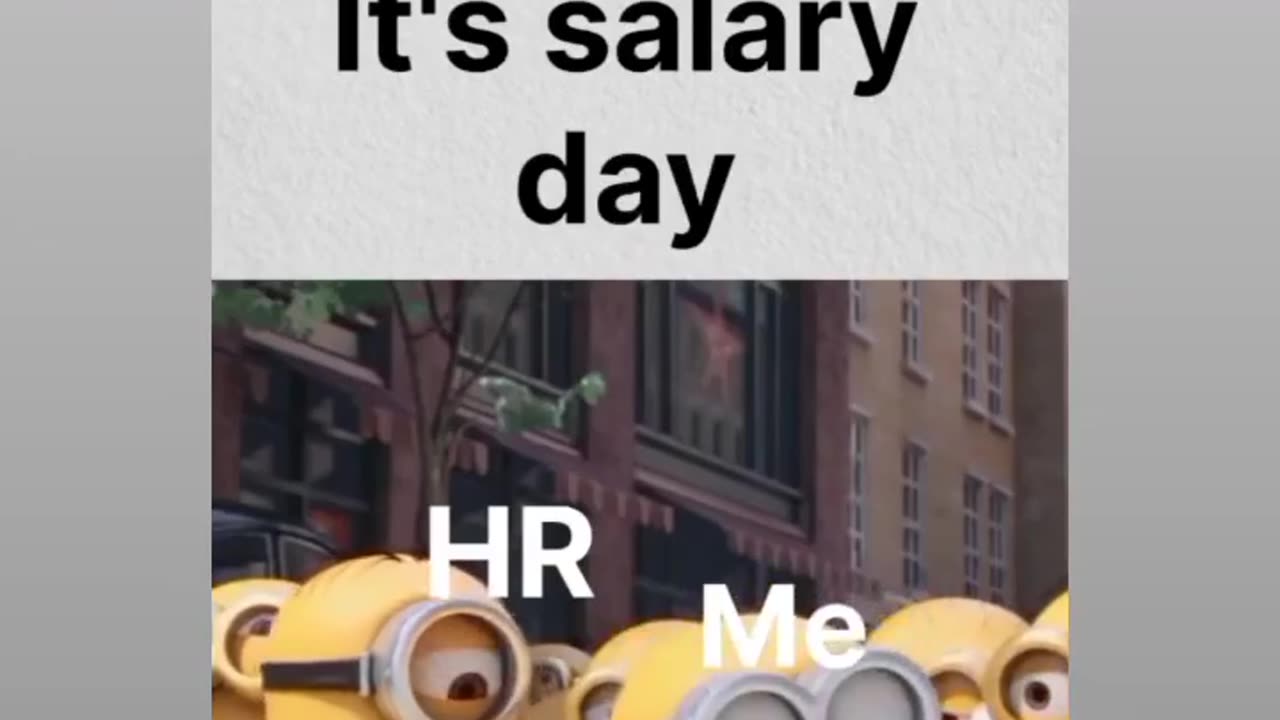 Salary day fun video
