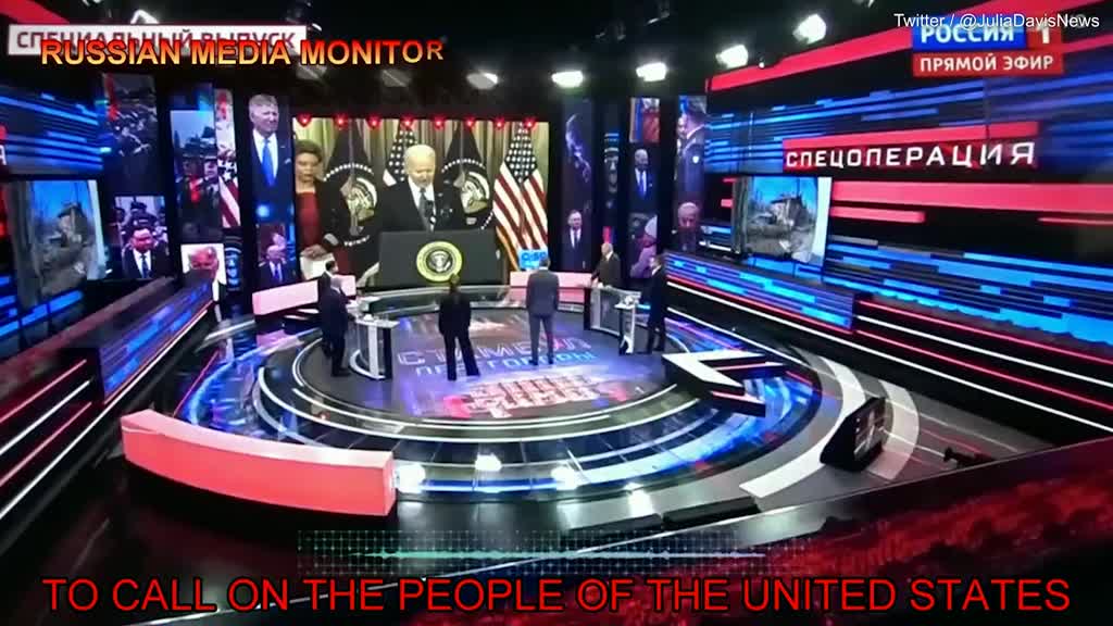 Russians want regime change here in the US - Russian TV