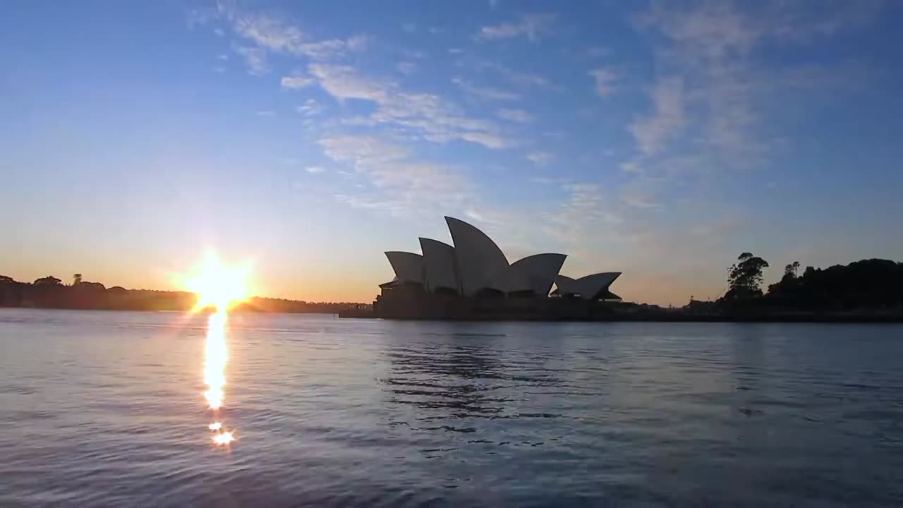 Time Lapse - Sunrise - Sydney Opera House