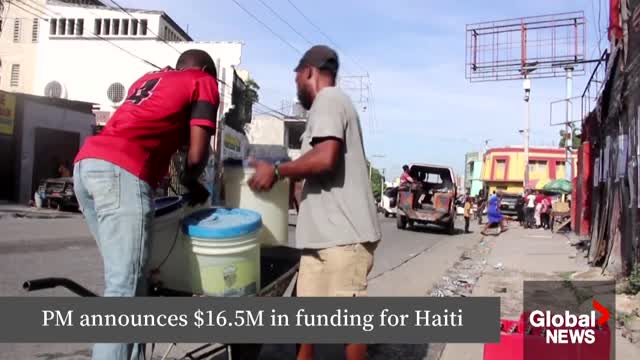 Trudeau promises $16.5 million in aid to stabilize Haiti as Francophonie summit closes