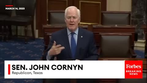 John Cornyn Rips Biden For Not Being 'Serious About Addressing The Crisis At Our Southern Border'