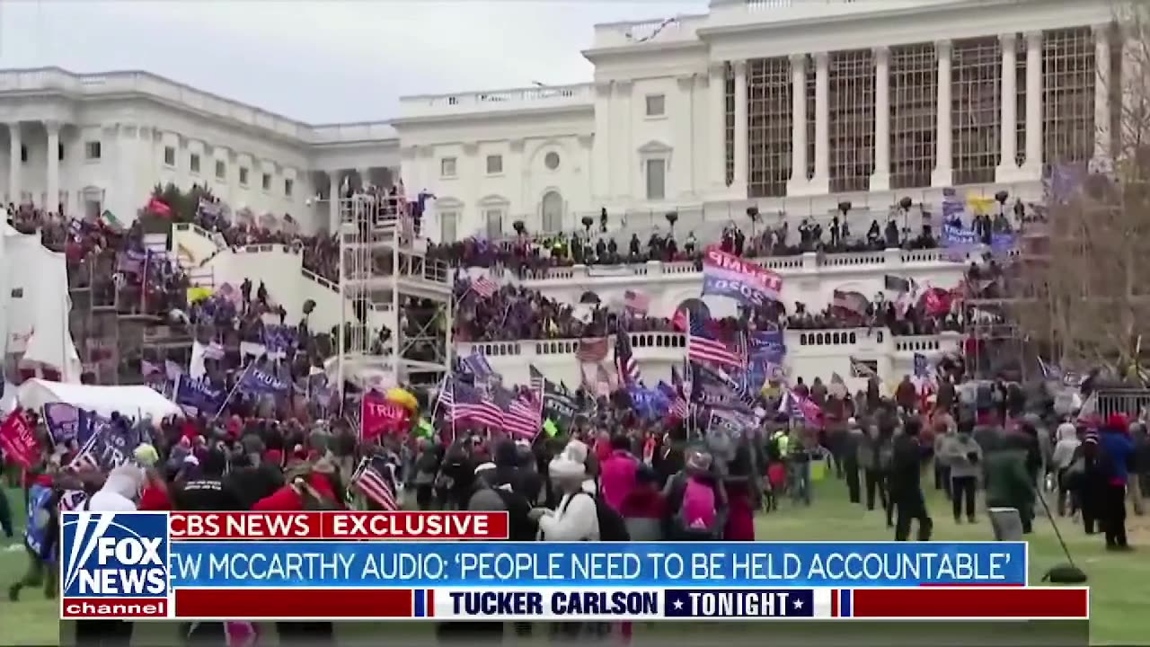 Tucker: This video shatters the left's narrative about January 6