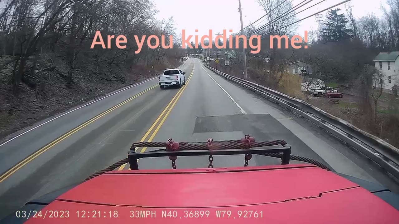 Illegally passing idiots