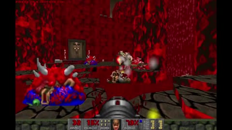 No Rest for the Living (Doom II mod) - Inferno of Blood (level 6)