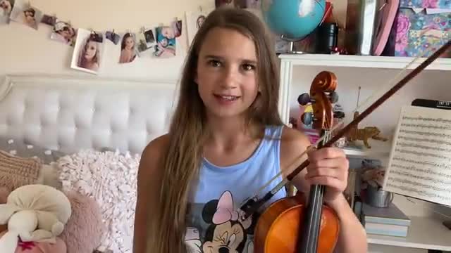 Karolina Protsenko plays Classical Music on violin