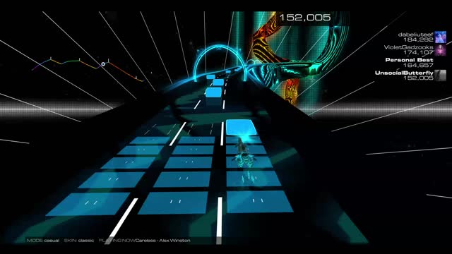Audiosurf 2 "Careless", by Alex Winston