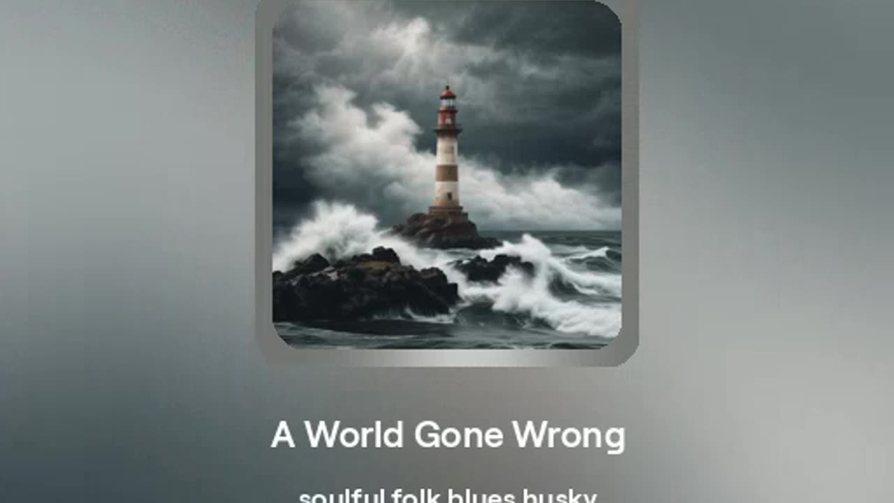 "A World Gone Wrong" folk song version 1