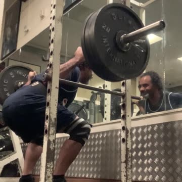 Squat: 180kg at 95% (1x1)