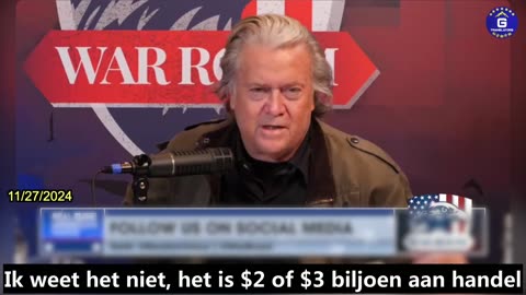 【NL】Steve Bannon: Trump’s buitenlandse tarieven maken het CCP-regime ondraaglijk