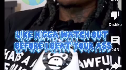 It took 100 people to go against him and five others they must’ve been scared of him