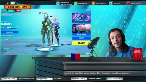 Best Gaming Channel On Rumble! ok Idk if that's true - Fortnite (Crown Me!)