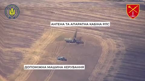 HIMARS Strike on a Russian Mobile Radar Station