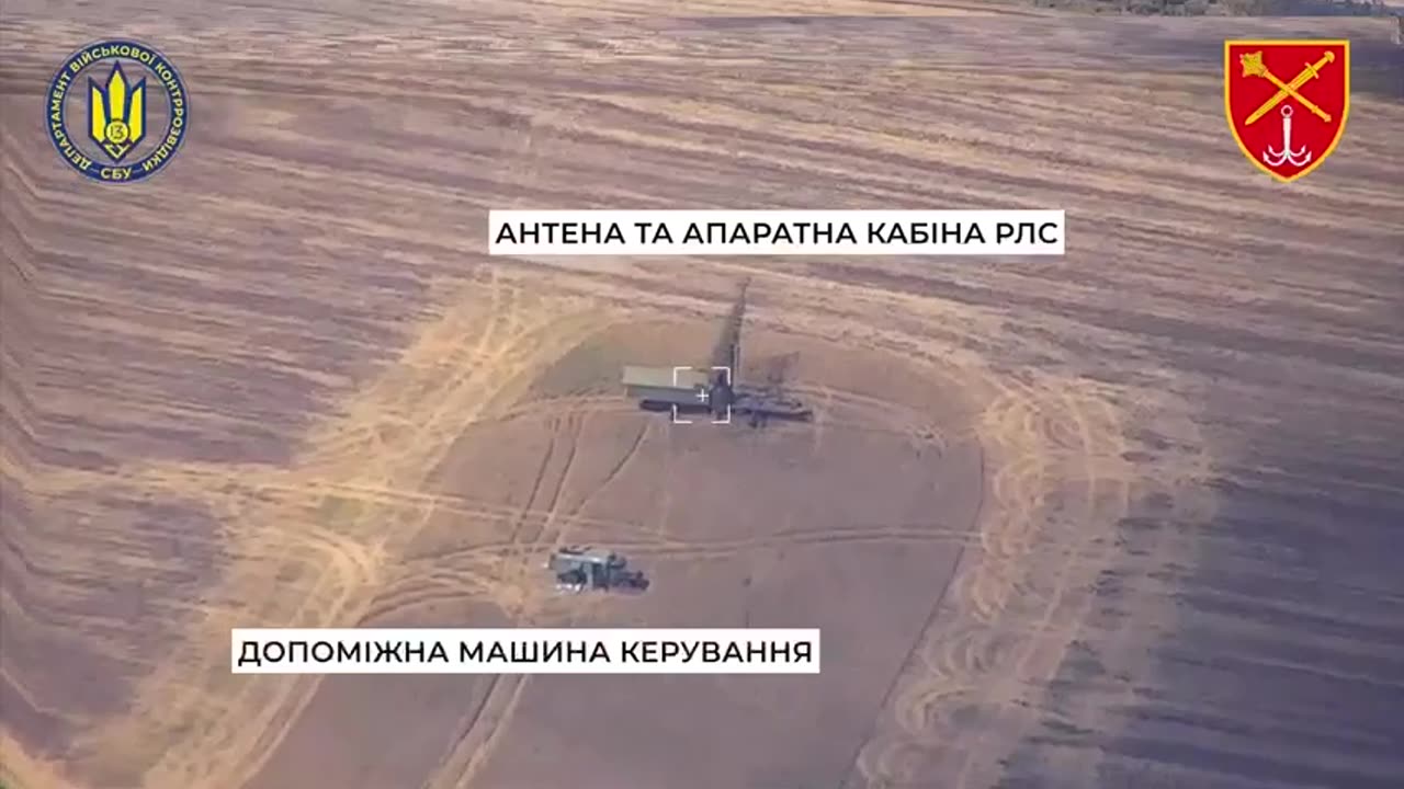 HIMARS Strike on a Russian Mobile Radar Station