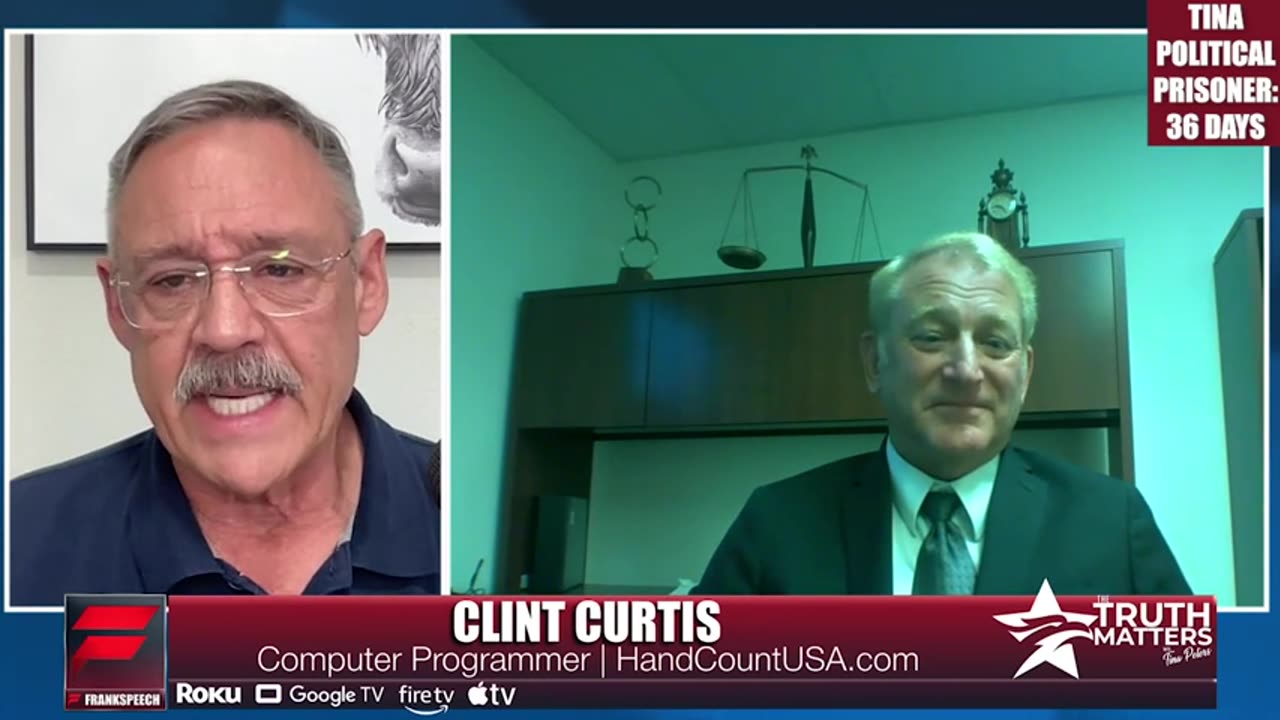 Clint Curtis w/Mark Finchem Nov.8- Electronic Voting, Security, how to HAND COUNT Every Ballot in 2h