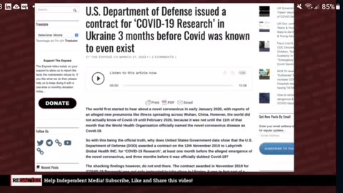 We knew about covid when?