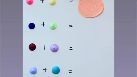 Colors mixing