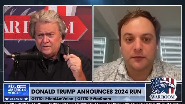 WAR ROOM Alex Degrasse- They are trying to pass bill to keep Trump from running for reelection