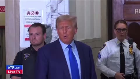 Trump Says He Is Winning the #NewYork Court Case and He Wants A Jury.