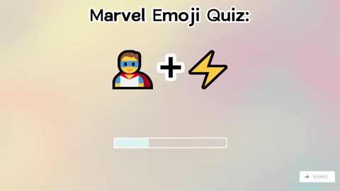 Marvel Emoji Quiz 1