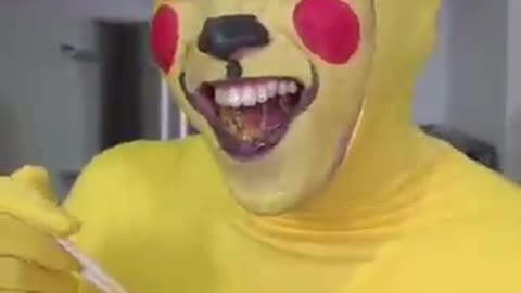 Spider man Funny Video || pikachu Comedy Funny Video