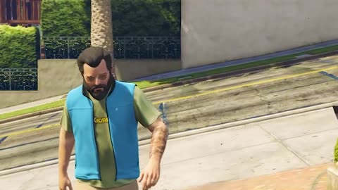 MICHAEL HAS SO MANY SUPER CARS#gta5 #shorts #lamborghini #bmw #viral #tiktok #shortvideo #shortsfeed